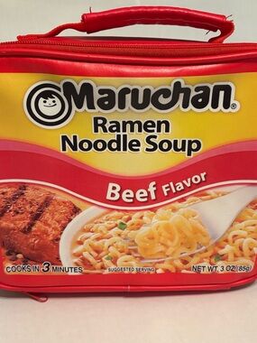 Maruchan Ramen Noodle Soup Vinyl Lunchbox-No Thermos